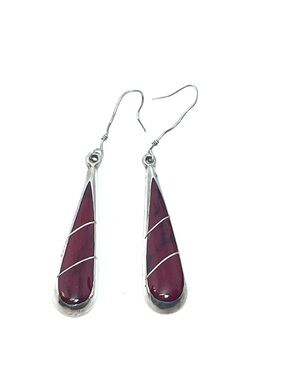 Sterling Jasper Teardrop Earrings
